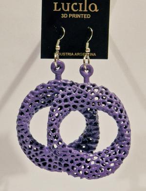 Infinit Voronoi Earrings 10169
