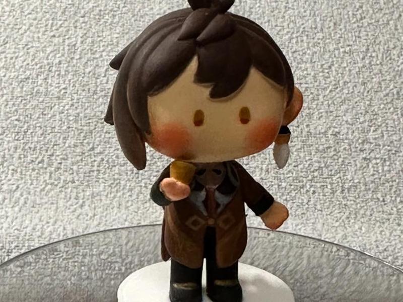 Genshin Impact chibi Zhongli