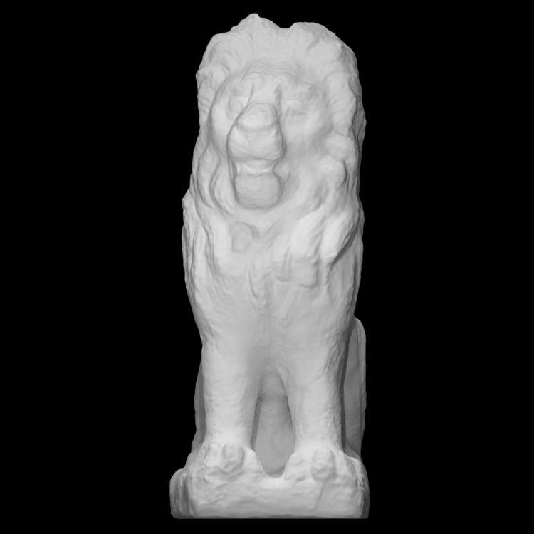 Etruscan statue of a lion