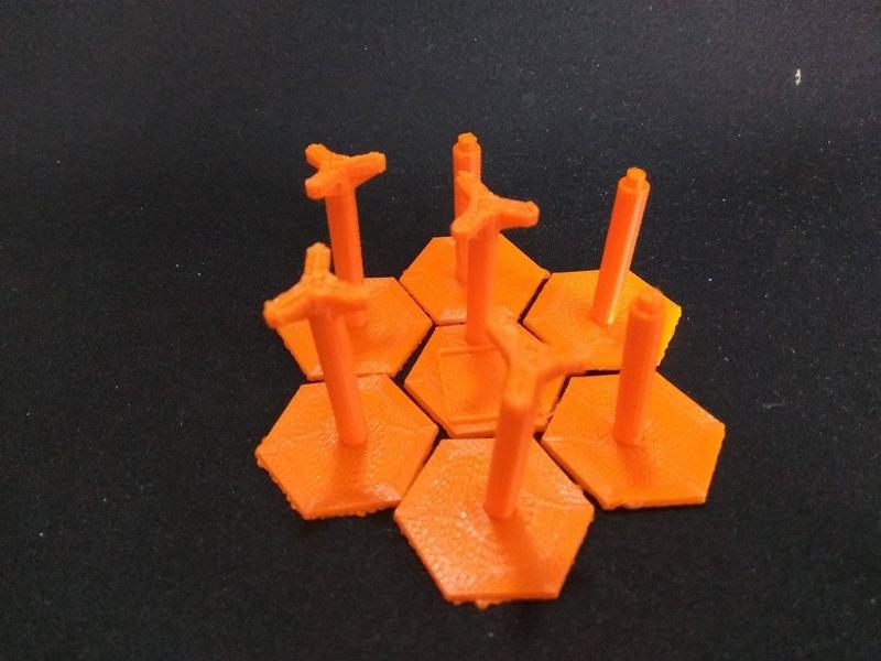 Flying Stand for Tabletop Games - universal