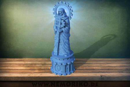 Tabletop Martian Tech Mechanical Priest Statue