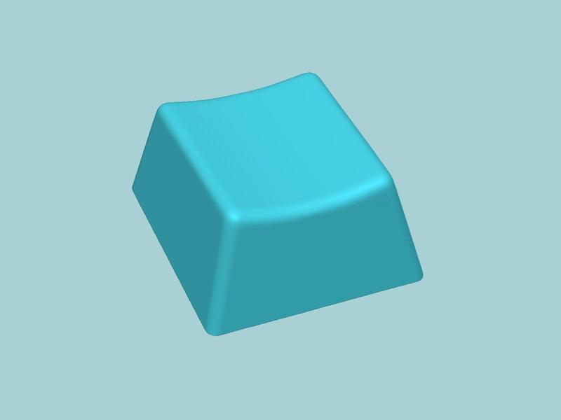 Simple KeyCap  Test File Files Free 3D print model