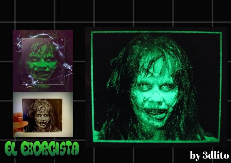 Drawing 3D The Exorcist 