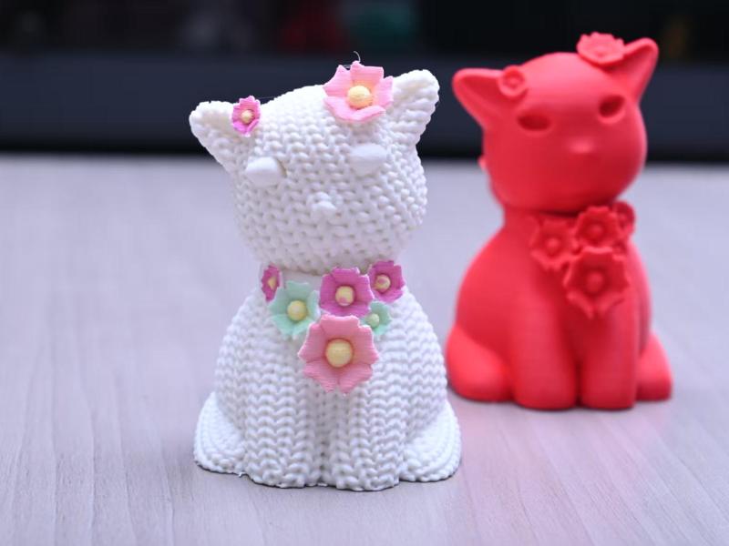 Peach Blossom Little Fox Knitwear