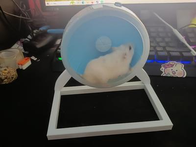 Hamster Wheel Stand