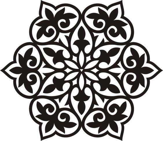 Fabric Stamp 6sd Flower