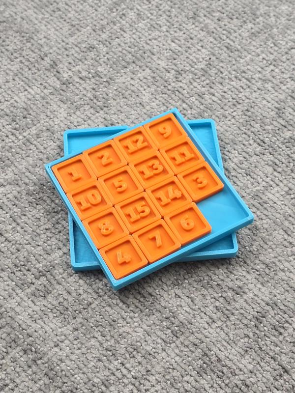 The game of "Blurbs" (Game of 15).