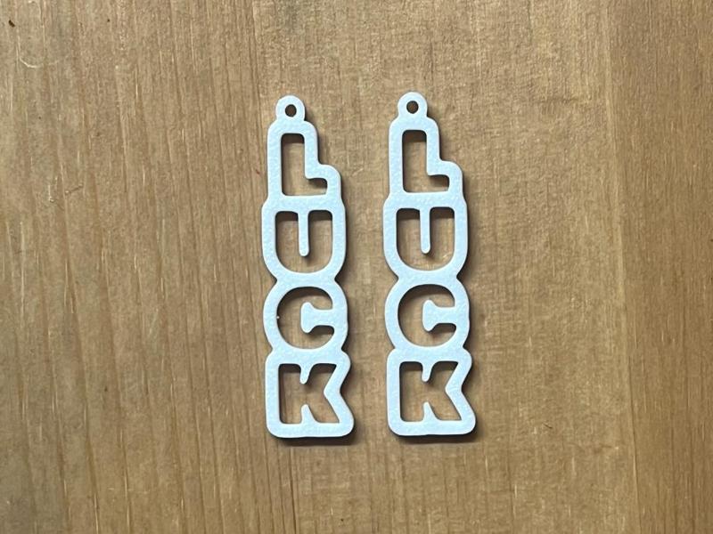 luck earrings