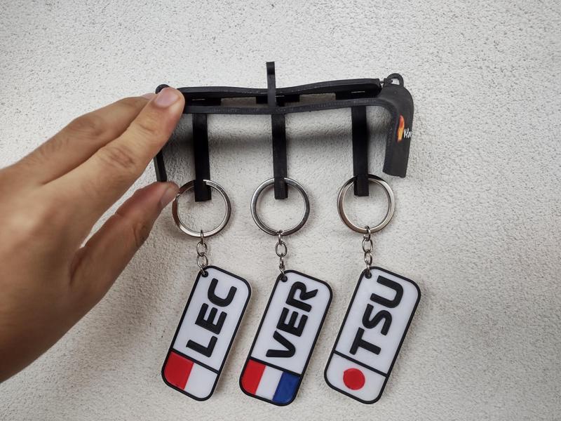 F1 drs keys holder