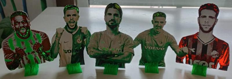 Soccer Players Portraits