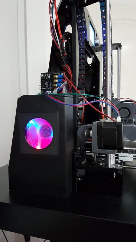 IKEA Lack Enclosure Anet A6 cooling duct assembly