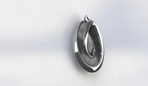 mobius pendant jwelery