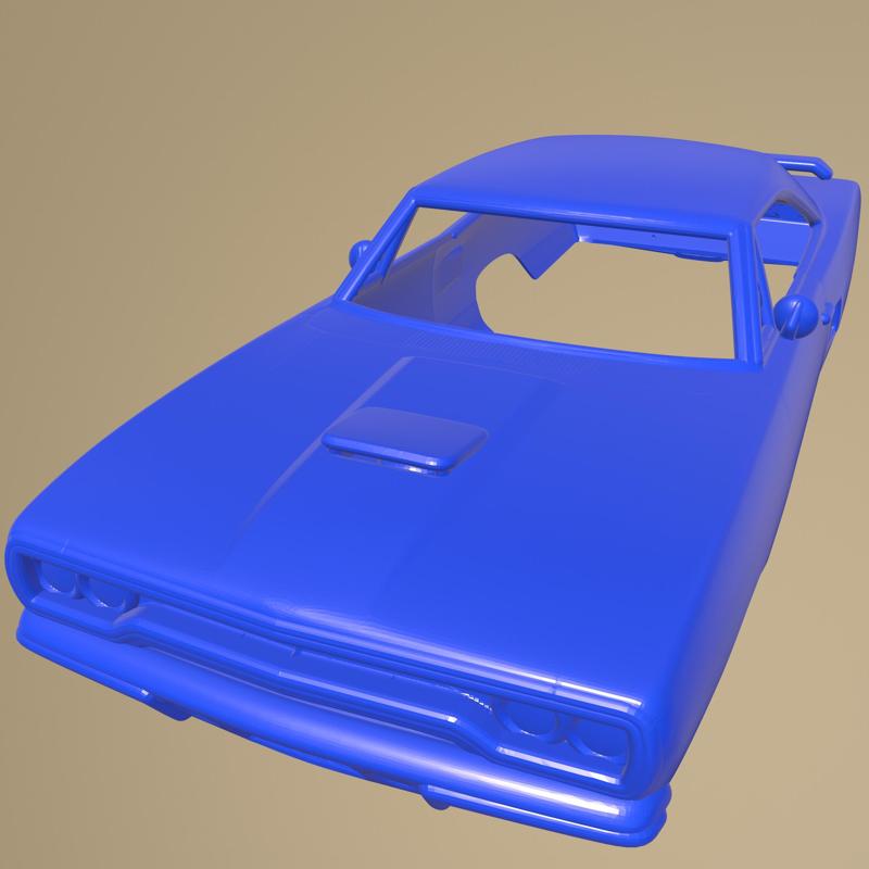 Plymouth Road Runner 440 hardtop 1970 Printable Car Body