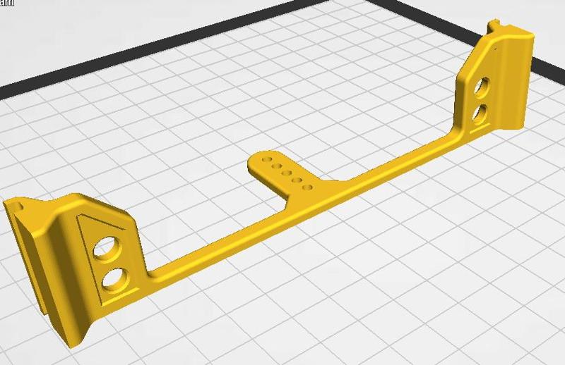 rc4wd 4 runner and xtracab toyota slot in tailgate spare tyre holder