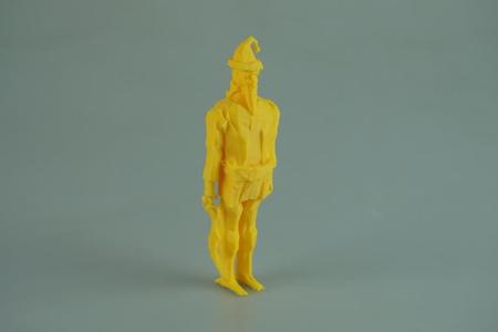 Runescape player with Santa outfit and scimitar