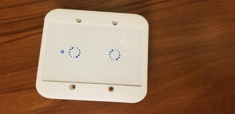 Sonoff T1 Dual Gang Adapter Plate