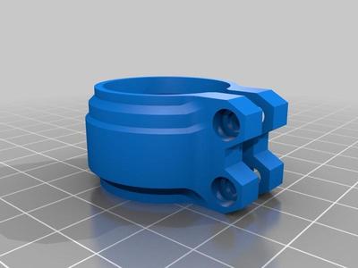 mount for a programmable heater-thermostat