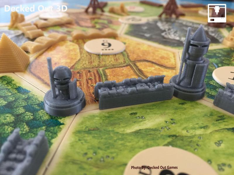 Knight Theme Player Set / Settlers of Catan