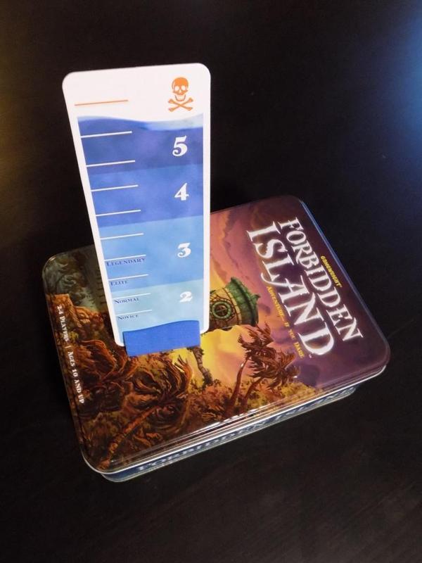 Forbidden Island Water Rising Standee