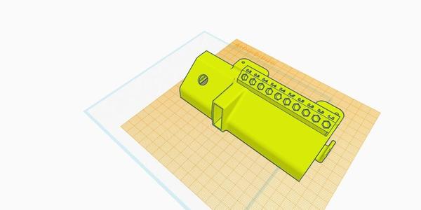 ender 3 sd and nozzle holder WIP !