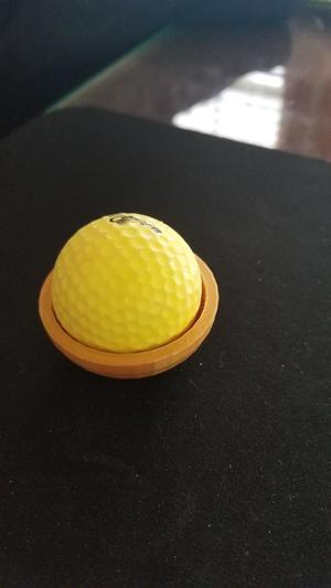 Catapult head - Golf ball holder