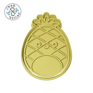 PINEAPLE  -  Squishmallows - Cookie Cutter - Fondant - Polymer Clay