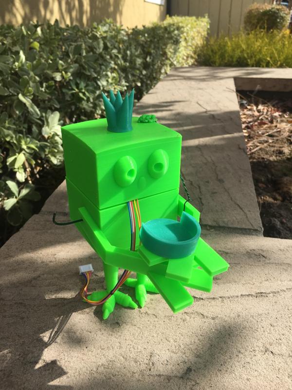 candy/coin eating robot