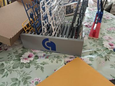 Parametric Gunpla Runner with GUND-ARM Logo (Updated)