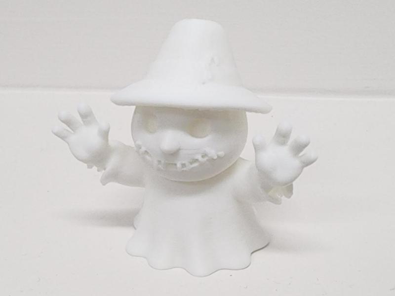 Halloween Spooky Scarecrow Ghost Figurine Mini AMS