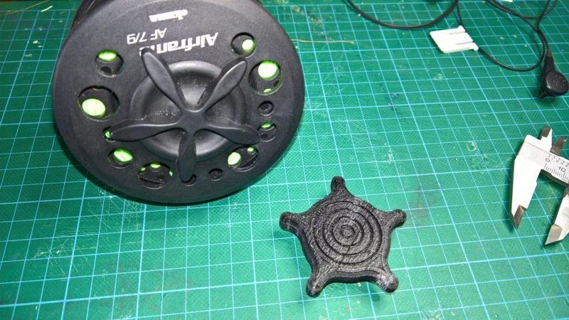 replacement - brake knob of an OKUMA airframe flyreel