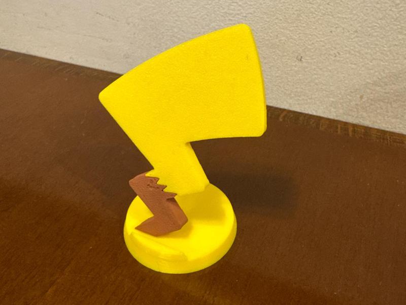 Pokemon Cardstand - Pikachu tail