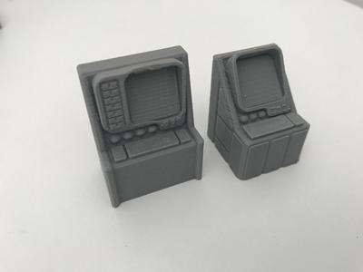 Wargaming compatible Terrain - Operating console / Conrol Panel