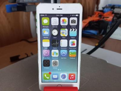 Desktop phone stand.