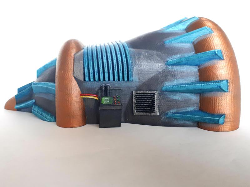 Steampunk plasma style of reactor