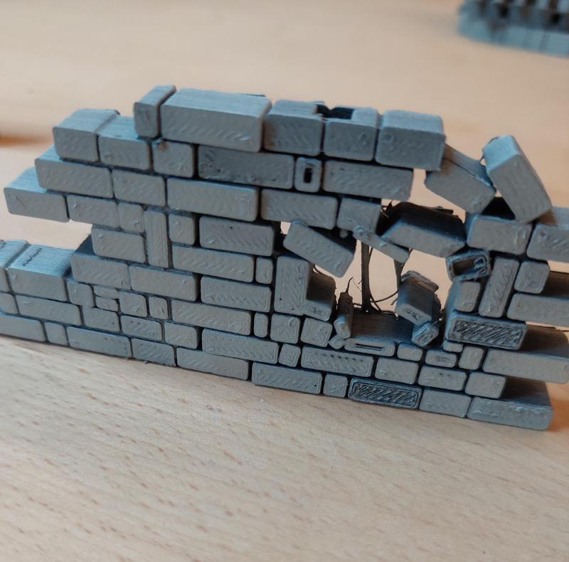 Test sample - TGO ruin wall