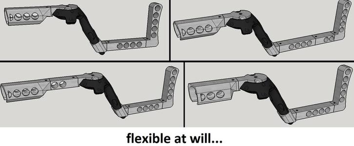 MODULAR - HTC Vive Gun V2.1  (with screw)