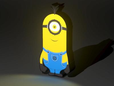 Minion Lightbox | LED Lamp