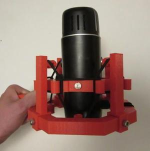 Colonna Arozzi Microphone holder (easy to print)