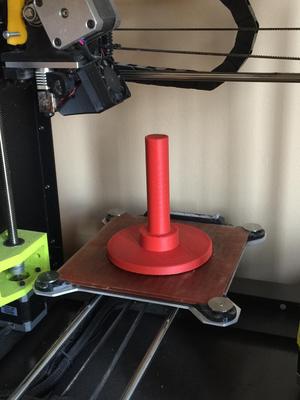 pole spool holder