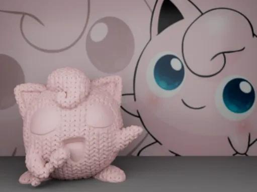 Pokemon-Winter Limited Knit Jigglypuff
