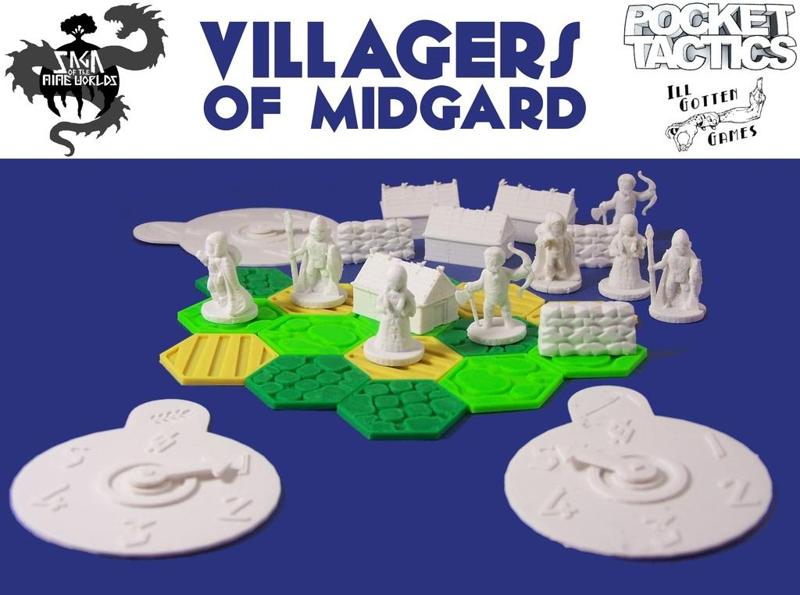 Pocket-Tactics: Villagers of Midgard (Second Edition)