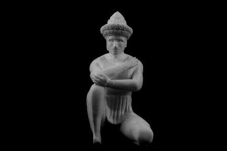 Kneeling male attendant, The Metropolitan Museum of Art, New York, USA