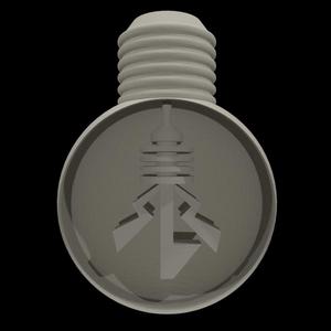 Print what you think (bulb open)