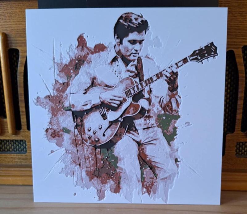 Elvis - King of Rock and Roll - Hueforge 