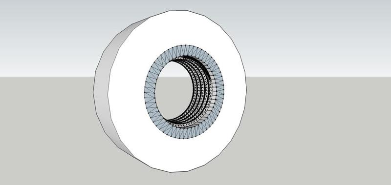 Dremel Neck to 43mm Neck Adapter