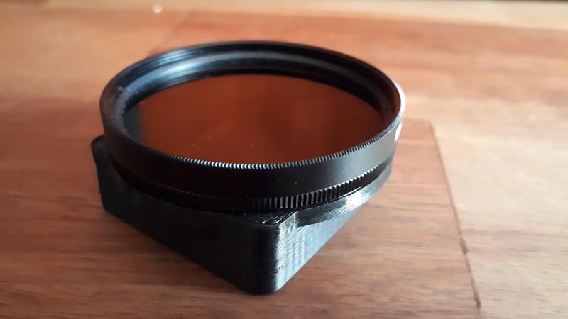 Porta Filtros Circular 52mm para GoPro Hero3