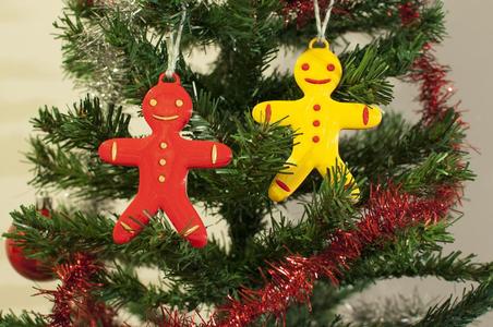 Bicolor Gingerbread Man (2 parts)