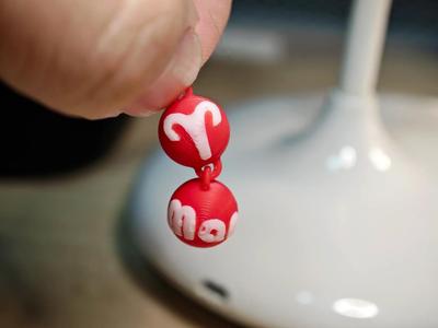 Zodiac Month Ornament - Aries