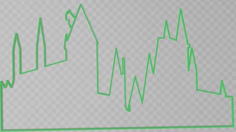 Harry Potter Hogwarts wall sculpture V.1