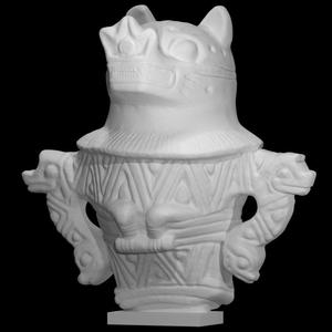 Anthropomorphic Bat Statuette